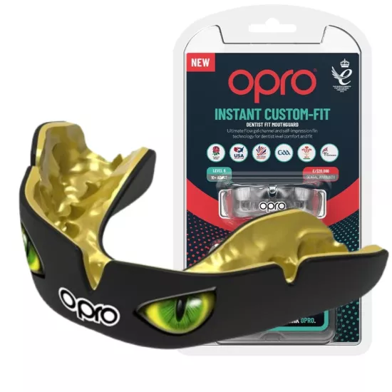 Капа OPRO Instant Eyes Black/Green-доросла