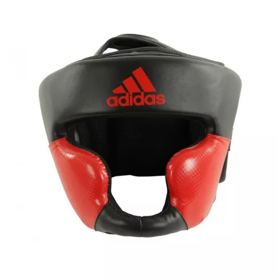 Шлем боксерский Adidas Response Standart Черно-красный L