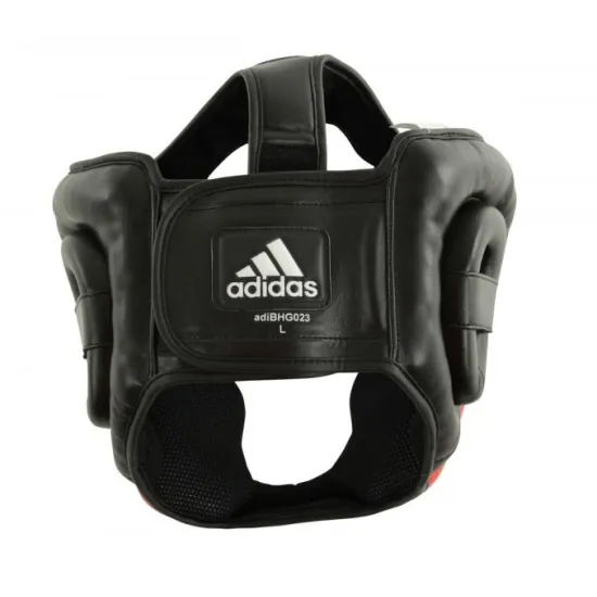 Шлем боксерский Adidas Response Standart Черно-красный L