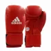 Боксерские перчатки Adidas WAKO Красный Кожа 10 унций