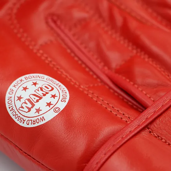 Боксерські рукавички Adidas WAKO Червоний Шкіра 10 унцій