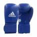 Боксерські рукавички Adidas WAKO Синій Шкіра 10 унцій