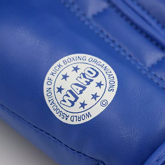 Боксерские перчатки Adidas WAKO Синие 10 унций