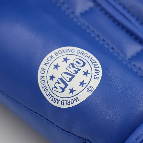 Боксерские перчатки Adidas WAKO Синий Кожа 10 унций