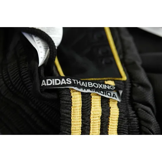 Шорты для тайского бокса Adidas Thai Boxing Short Черный/золото S
