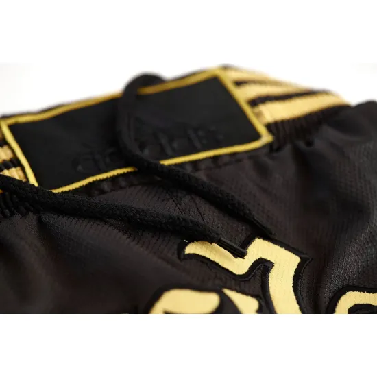 Шорты для тайского бокса Adidas Thai Boxing Short Черный/золото S