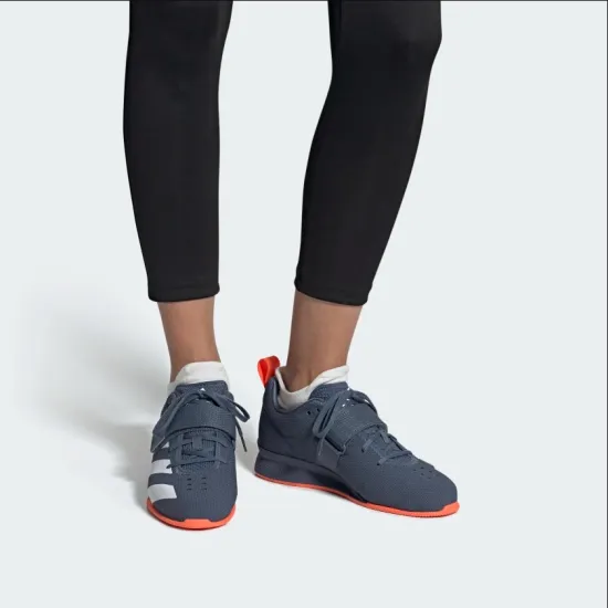 Штангетки Adidas Adipower 2 Темно-сірий 41