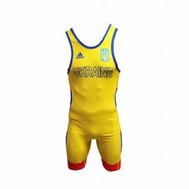 Костюм для борьбы (трико) Adidas UWW Желтый M