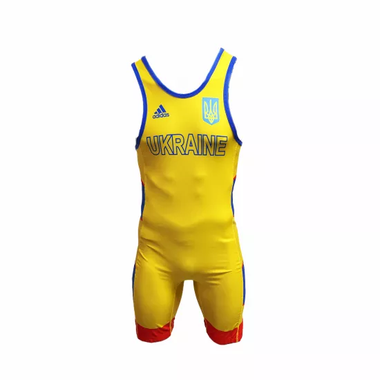 Костюм для борьбы (трико) Adidas UWW Желтый S