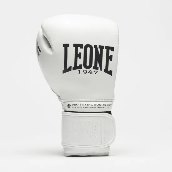 Боксерські рукавички Leone Greatest White 10 ун. (бинти 4 м. в комплекті)