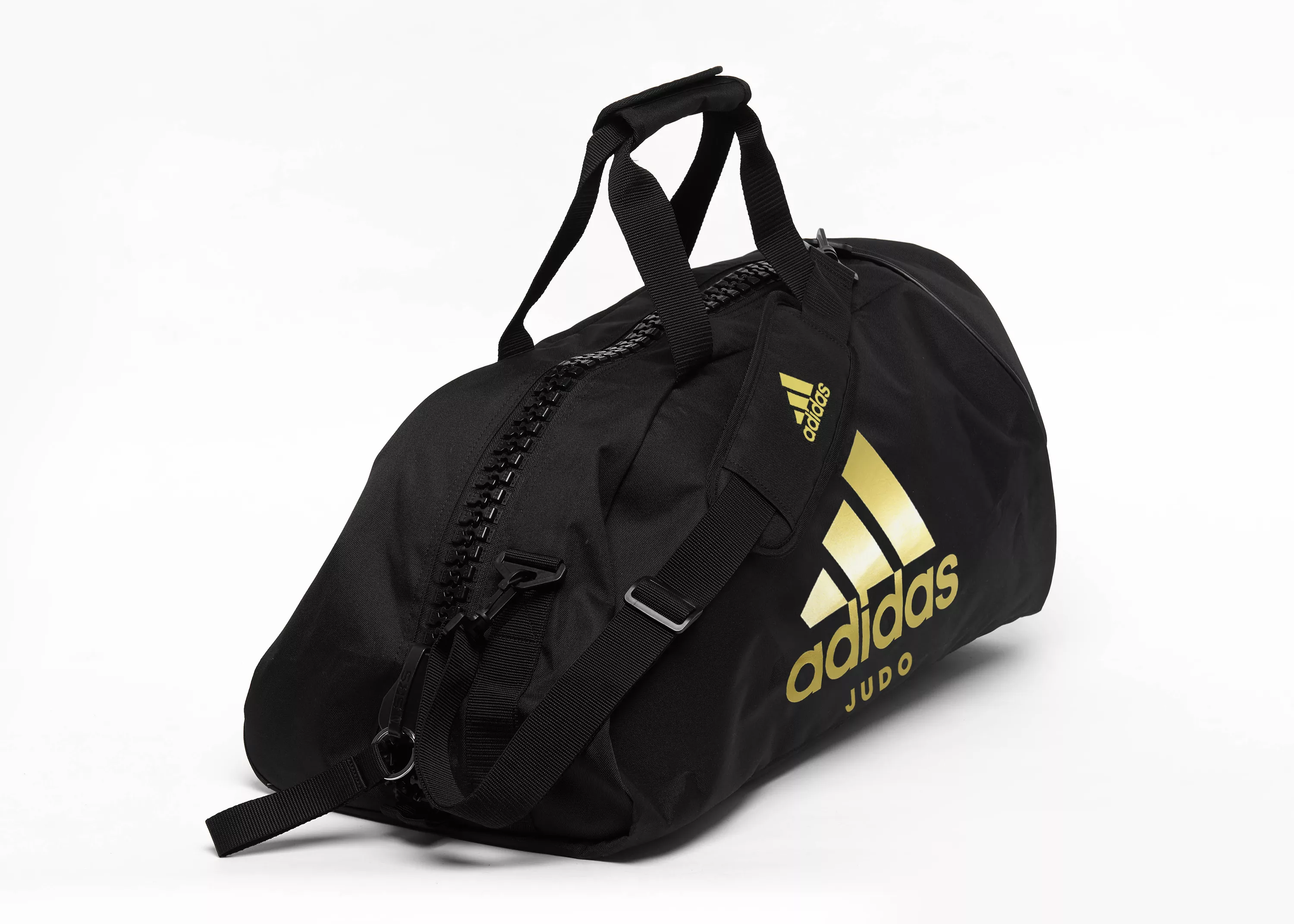 Сумка-рюкзак Adidas (2 в 1) Judo Чорно-золотий 62х31х31см