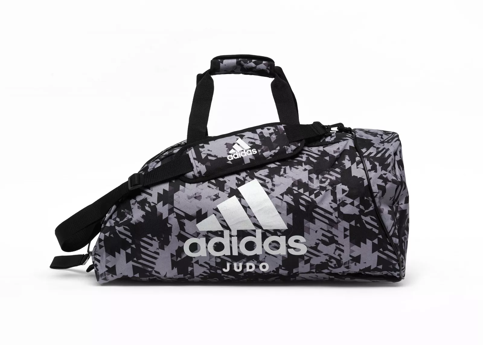 Сумка-рюкзак Adidas Judo (2 в 1) Сірий камуфляж 62х31х31см