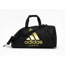 Сумка-рюкзак Adidas Karate (2 в 1) с золотым логотипом 62x31x31см