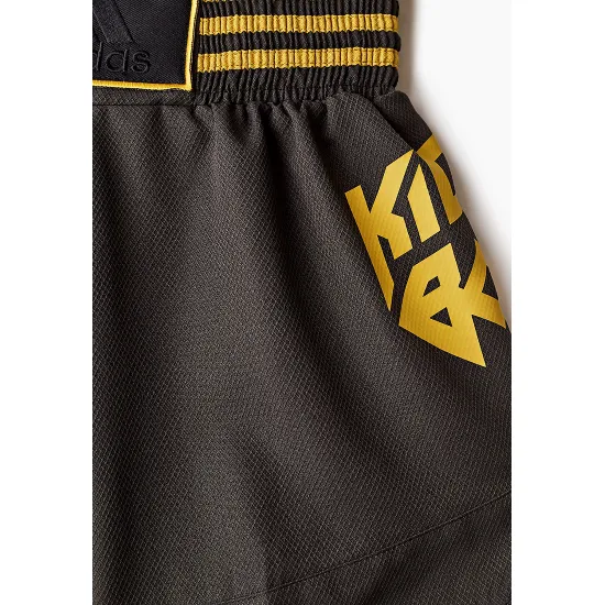 Шорты для кикбоксинга Adidas Черный/золото S