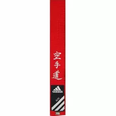 Пояс для карате Adidas ELITE Червоний-280 см