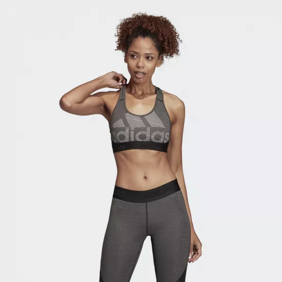 Женский топ Adidas Don't Rest Alphaskin Серый S