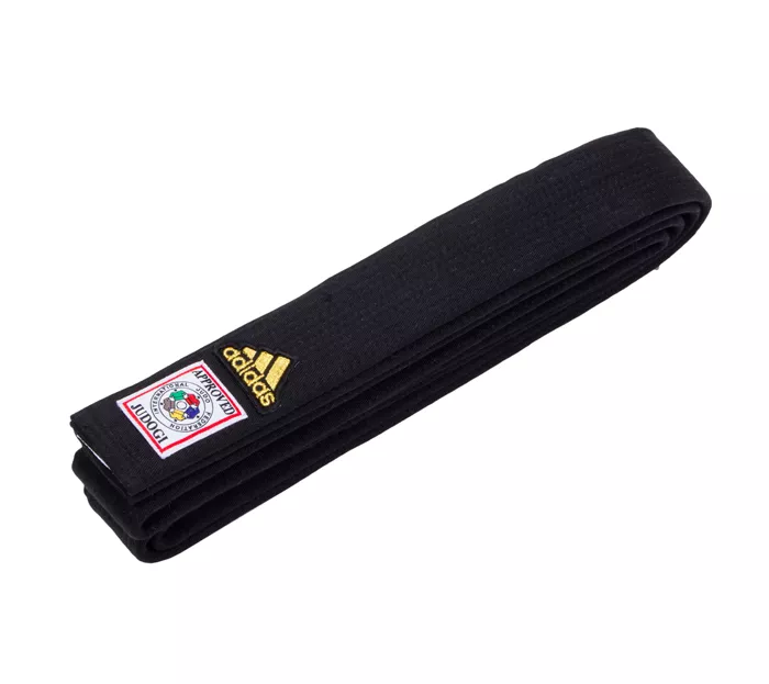 Пояс для дзюдо Adidas ELITE IJF Чорний-260