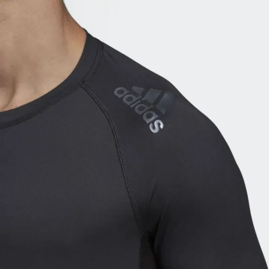 Компресійний лонгслів Adidas Alphaskin Sport Чорний M