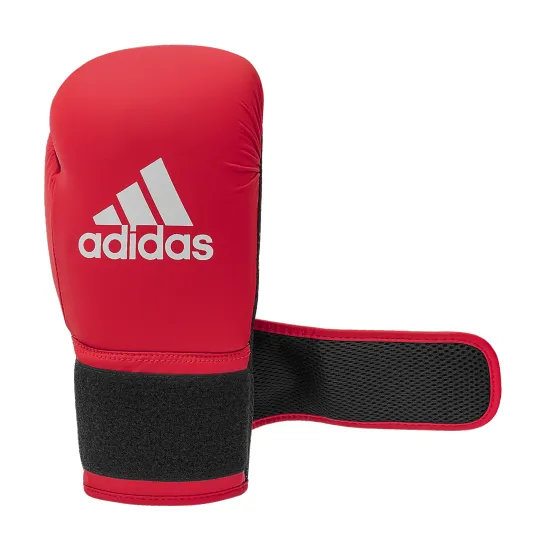 Боксерські рукавички Adidas Hybrid 25 Червоно/чорний 6 унцій