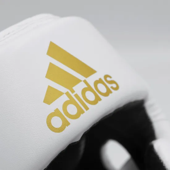 Шлем боксерский Adidas Speed Super Pro Training Бело/золотой L