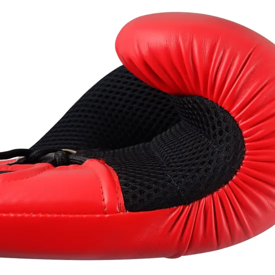 Боксерські рукавички Adidas Hybrid 250 Duo Червоно/чорні 12 унцій