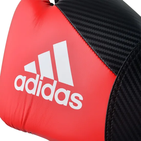 Боксерські рукавички Adidas Hybrid 250 Duo Червоно/чорні 12 унцій