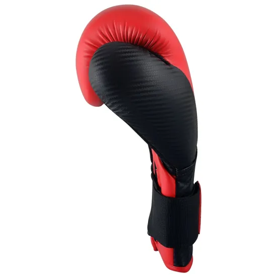 Боксерські рукавички Adidas Hybrid 250 Duo Червоно/чорні 12 унцій
