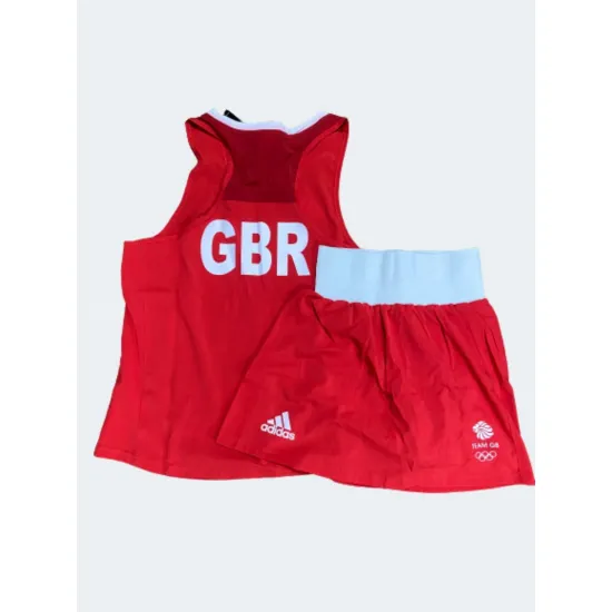 Женская форма для бокса Adidas Olympic Woman GBR Красная S