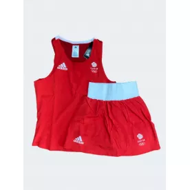 Женская форма для бокса Adidas Olympic Woman GBR Красная L