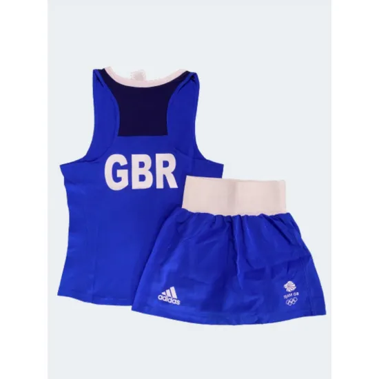 Женская форма для бокса Adidas Olympic Woman GBR  Синяя S