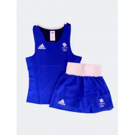 Женская форма для бокса Adidas Olympic Woman GBR  Синяя L