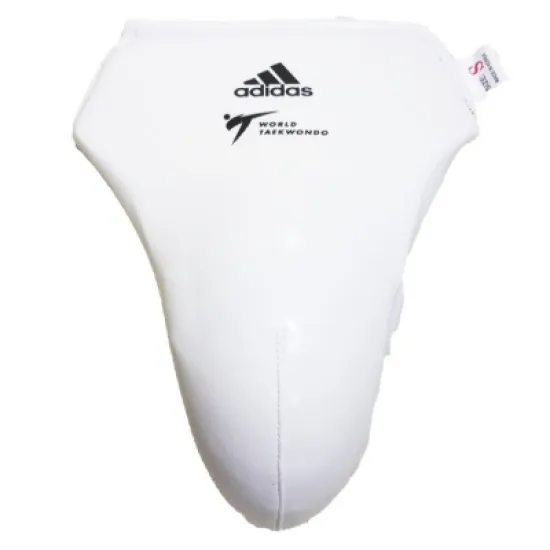Мужская защита паха Adidas с лицензией WT Белый XS