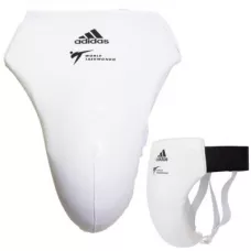 Чоловічий захист паху Adidas з ліцензією WT Білий S