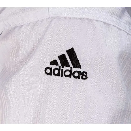 Добок для Тхеквондо Adidas ADI-START с лицензией WT с красно-черным воротом-110