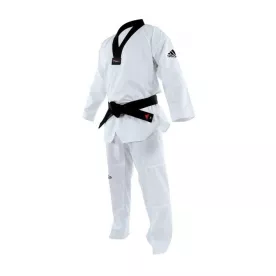 Добок для тхэквондо Adidas Adi-Champion 2 с лицензией WT черный ворот-190