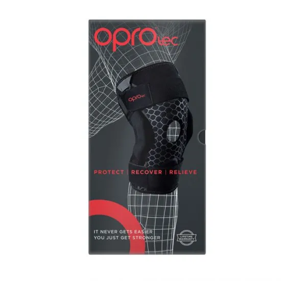 Наколенник c металлическим стабилизатором OPRO TEC5732 Черный 1шт-M
