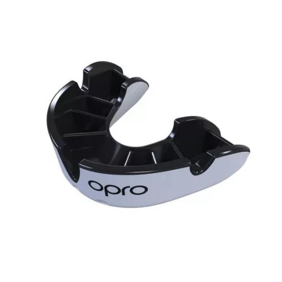 Капа Opro Silver White-дитяча 