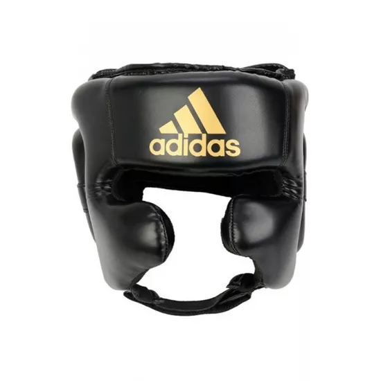 Шлем боксерский Adidas Speed Super Pro Training Черно/золотой M