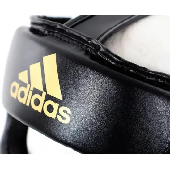 Шлем боксерский Adidas Speed Super Pro Training Черно/золотой M