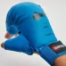 Перчатки для карате Smai с защитой большого пальца с лицензией WKF Синие-S