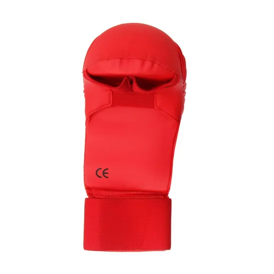Перчатки для карате Smai с лицензией WKF Красные-XS