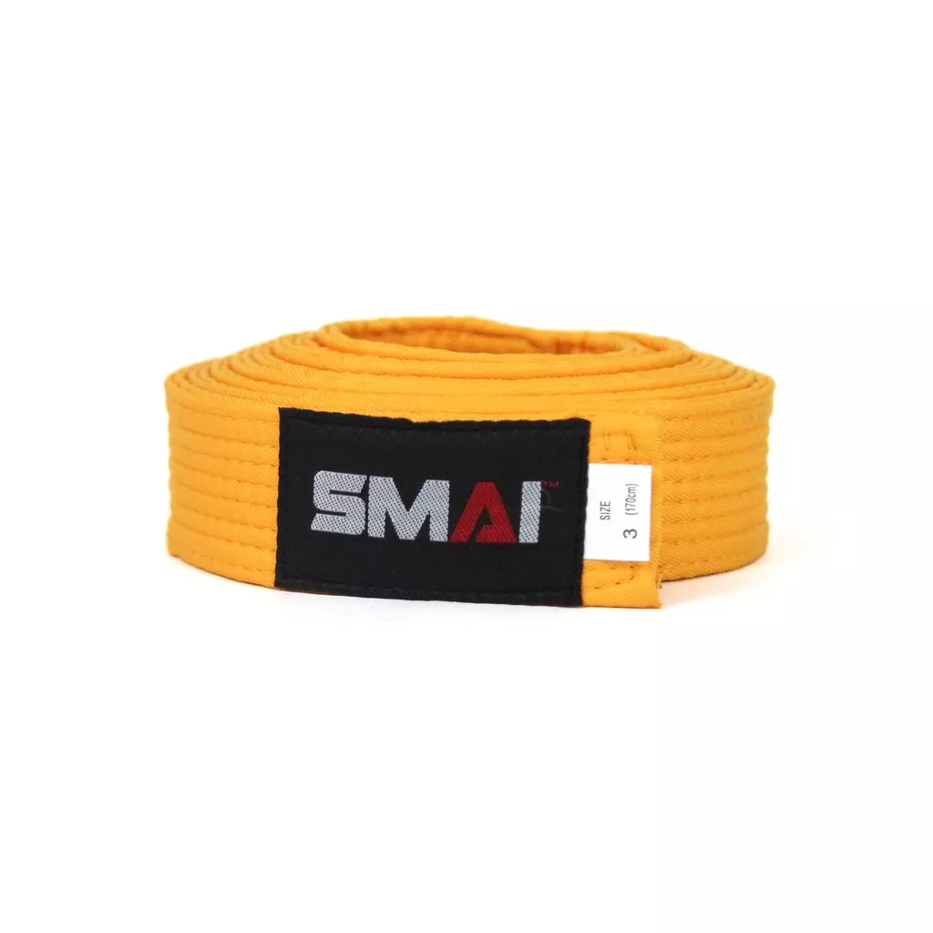 Пояс для кимоно SMAI Желтый-220