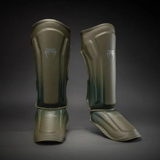 Захист ніг Venum Stealth Shin Guards Khaki/Dark Green-M