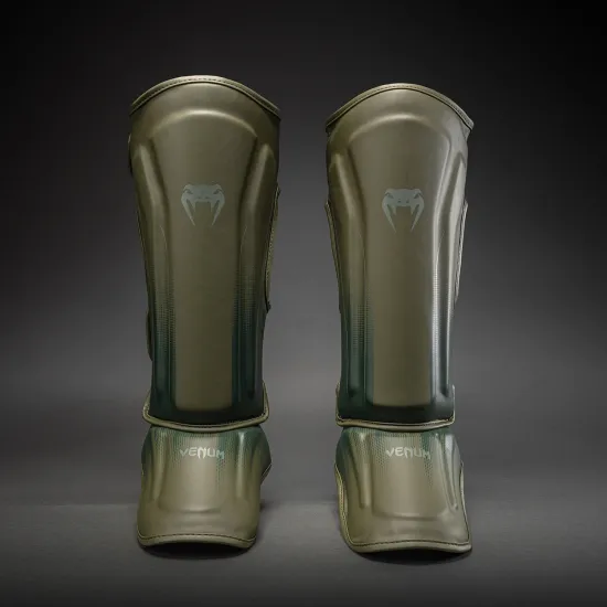 Захист ніг Venum Stealth Shin Guards Khaki/Dark Green-M