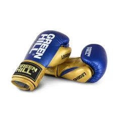 Боксерські рукавички Green Hill LEGEND PLATINUM Blue-12