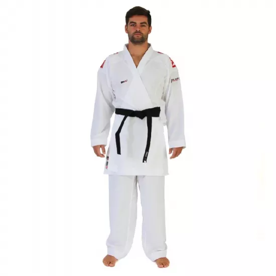 Кимоно для каратэ Smai JIN KUMITE GI ELITE Premier League Золотые полосы-130