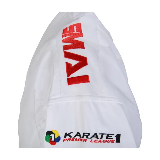 Кимоно для каратэ Smai JIN KUMITE GI ELITE Premier League Золотые полосы-130
