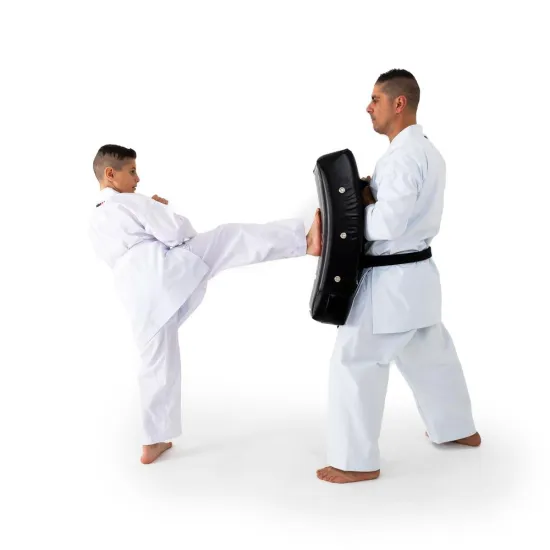 Подушка Smai SHOC TEC CURVED Черная-70х40х20см