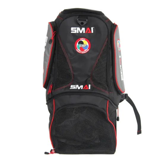 Рюкзак Smai WKF Preformance Backpack Чорно-червоний-69х41х23см