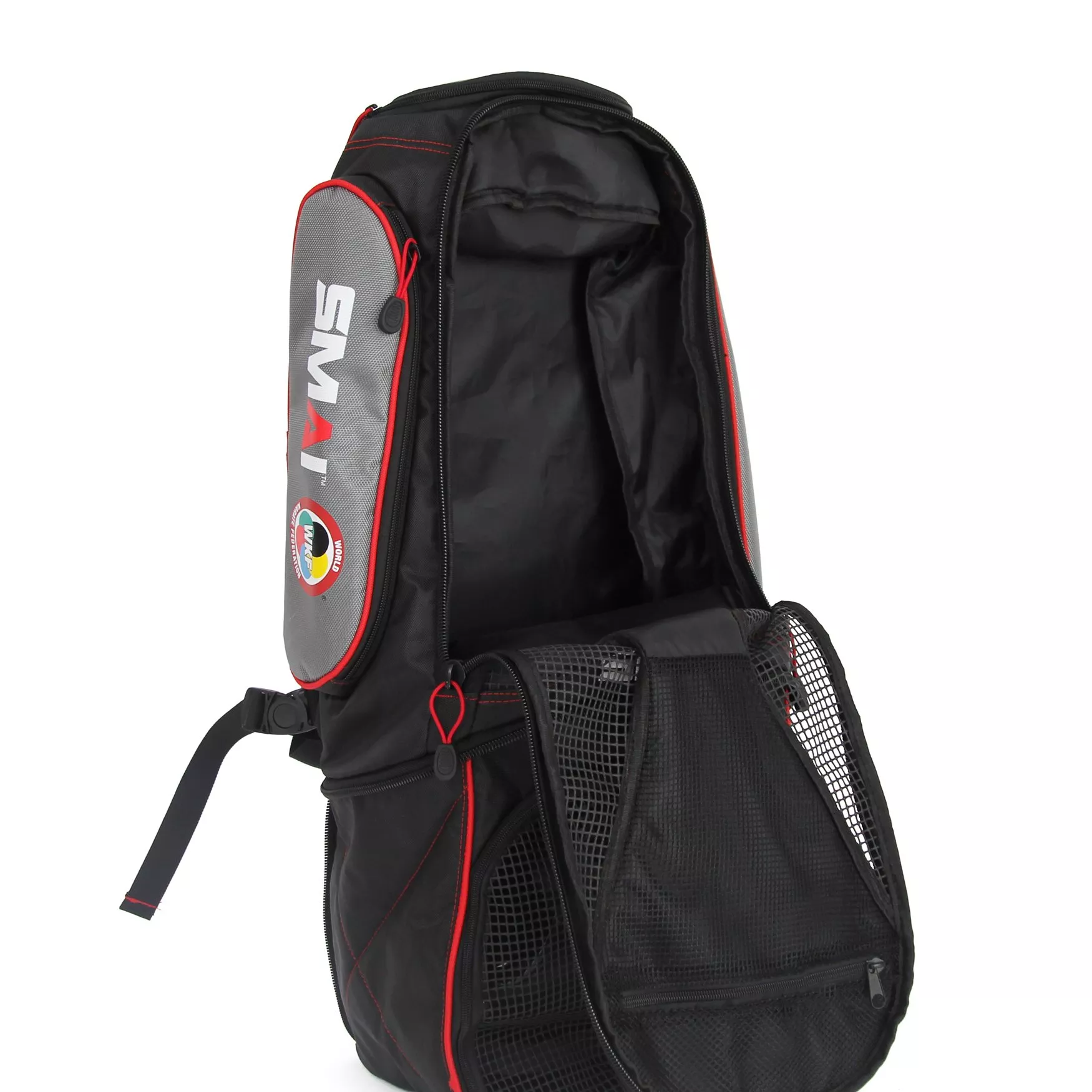 Рюкзак Smai WKF Preformance Backpack Чорно-червоний-69х41х23см